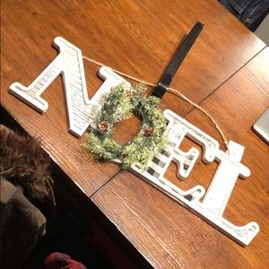 NOEL Christmas decor for door